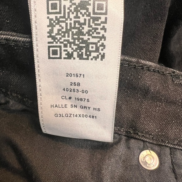 True Religion Women Ladies Halle Mid Rise Super Skinny Jeans Black  Size 27 - Picture 15 of 16